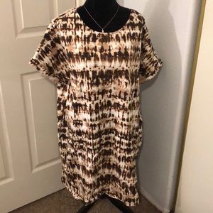 Safari inspired dress with POCKETS!